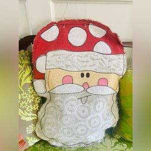 Santa Glory Haus Burlee DOOR HANGER